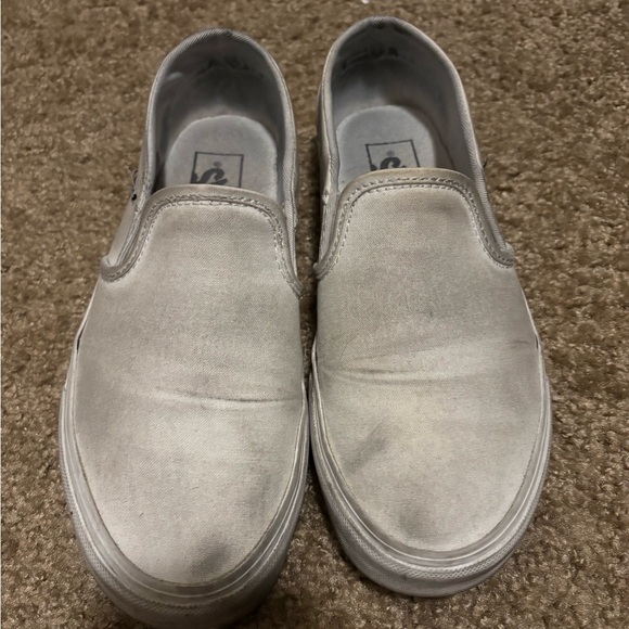 Vans Shoes - Classic White Slip-On Men Shoes